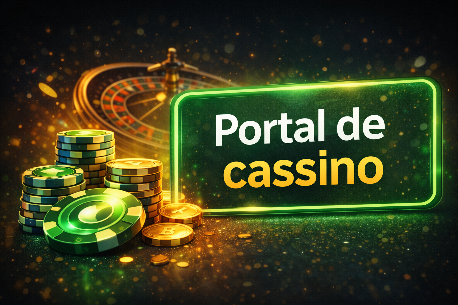 imagem de vitrine de cassino no portal